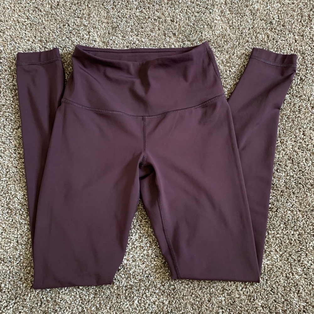 90 degree purple leggings, worn once, size XS